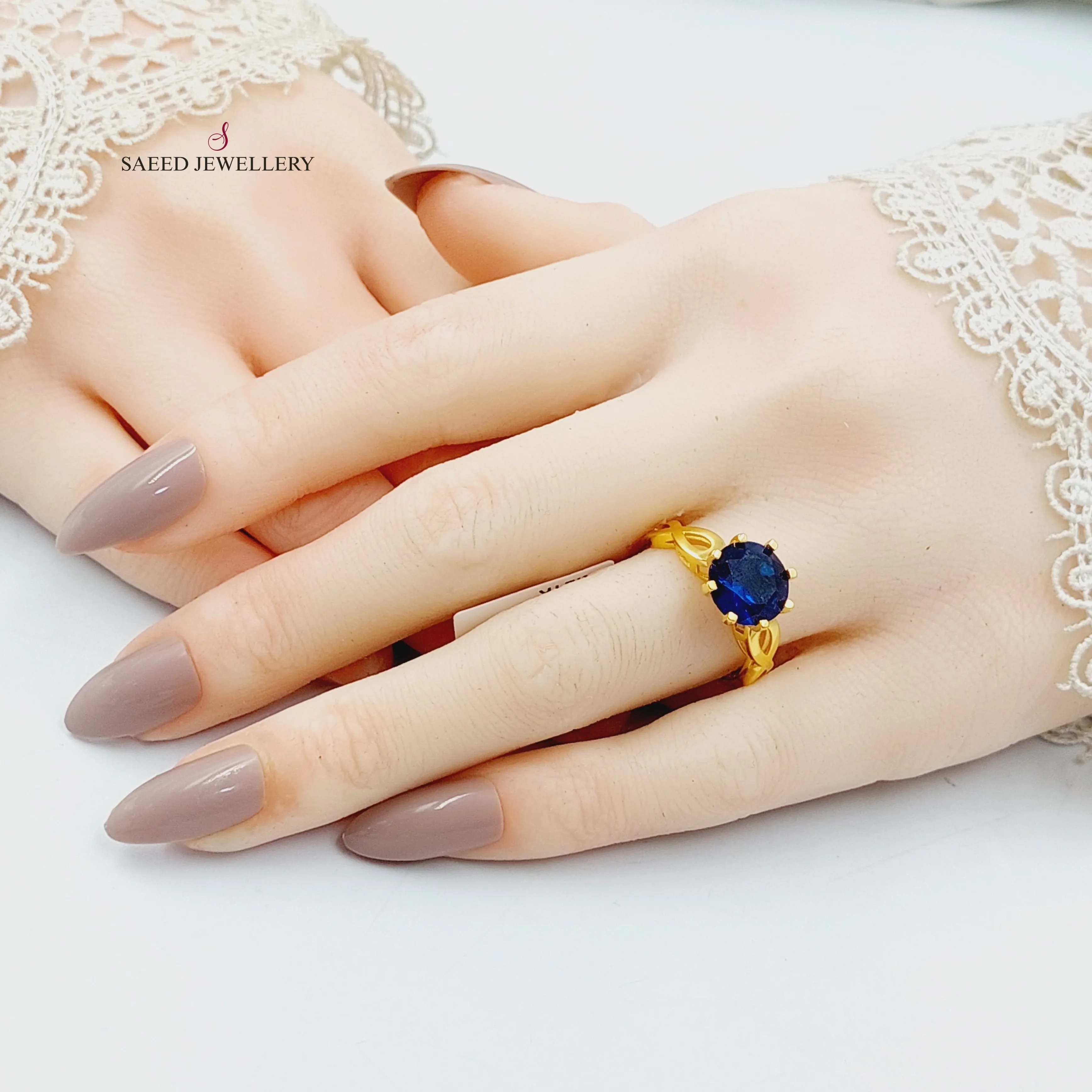 خاتم تاج مرصع