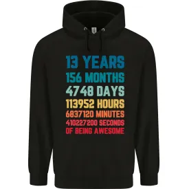 13th Birthday 13 Year Old Childrens Kids Hoodie
