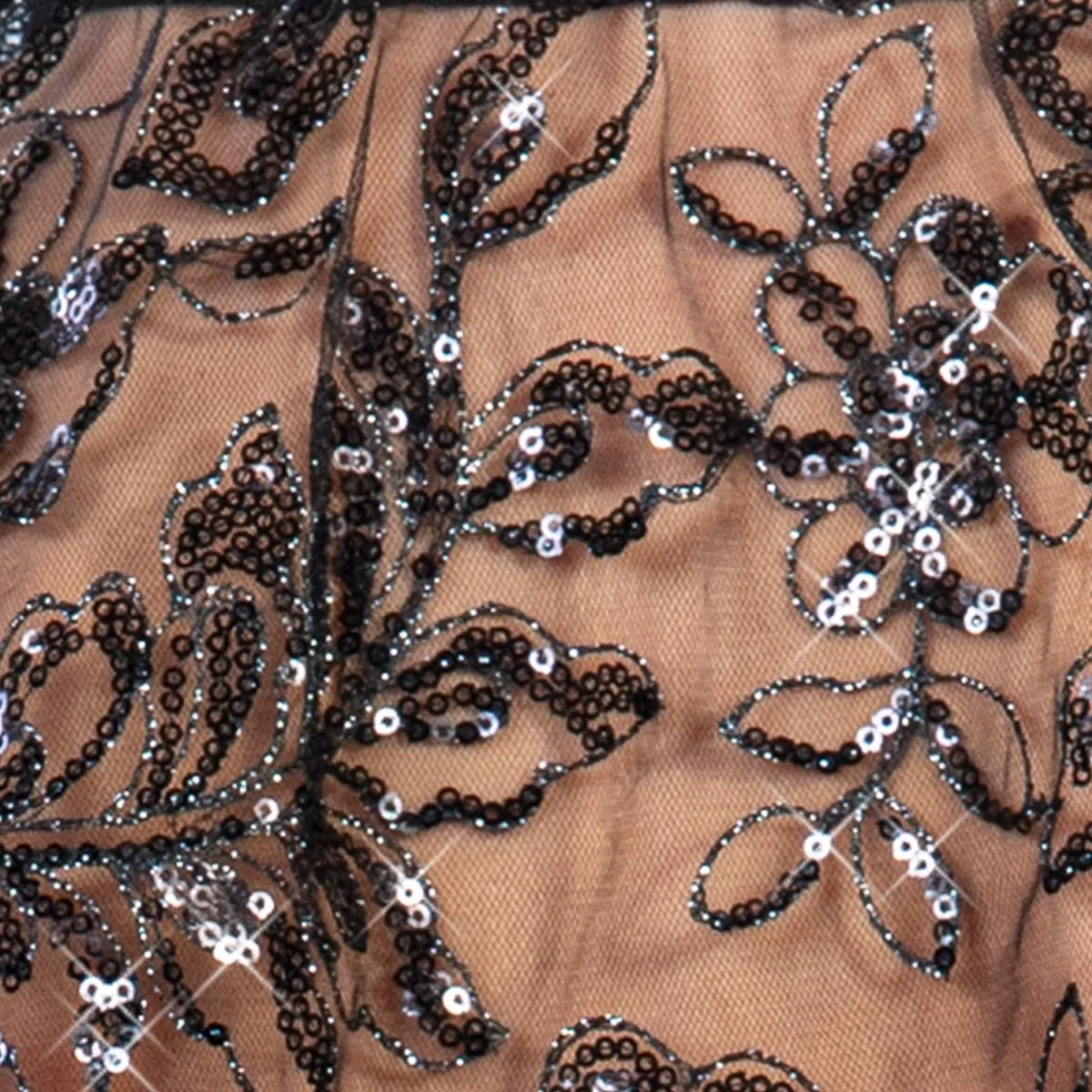 1st Position Sequin and Lace Cape