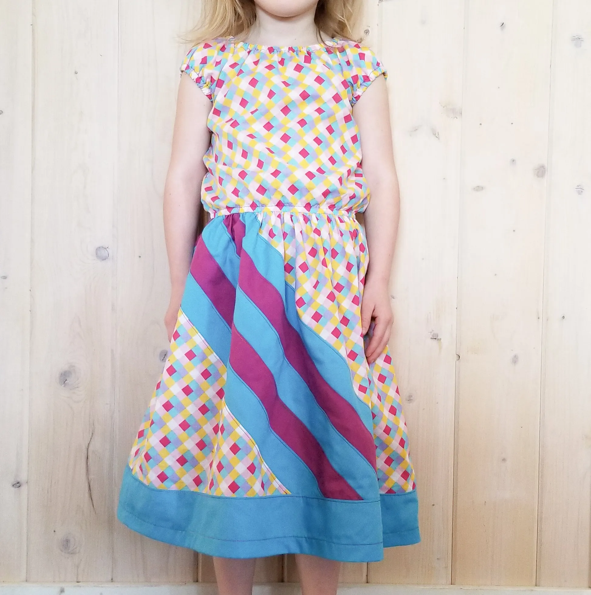 Abby's Rainbow River - Abby's Rainbow Skirt   Abby's River Blouse Bundle