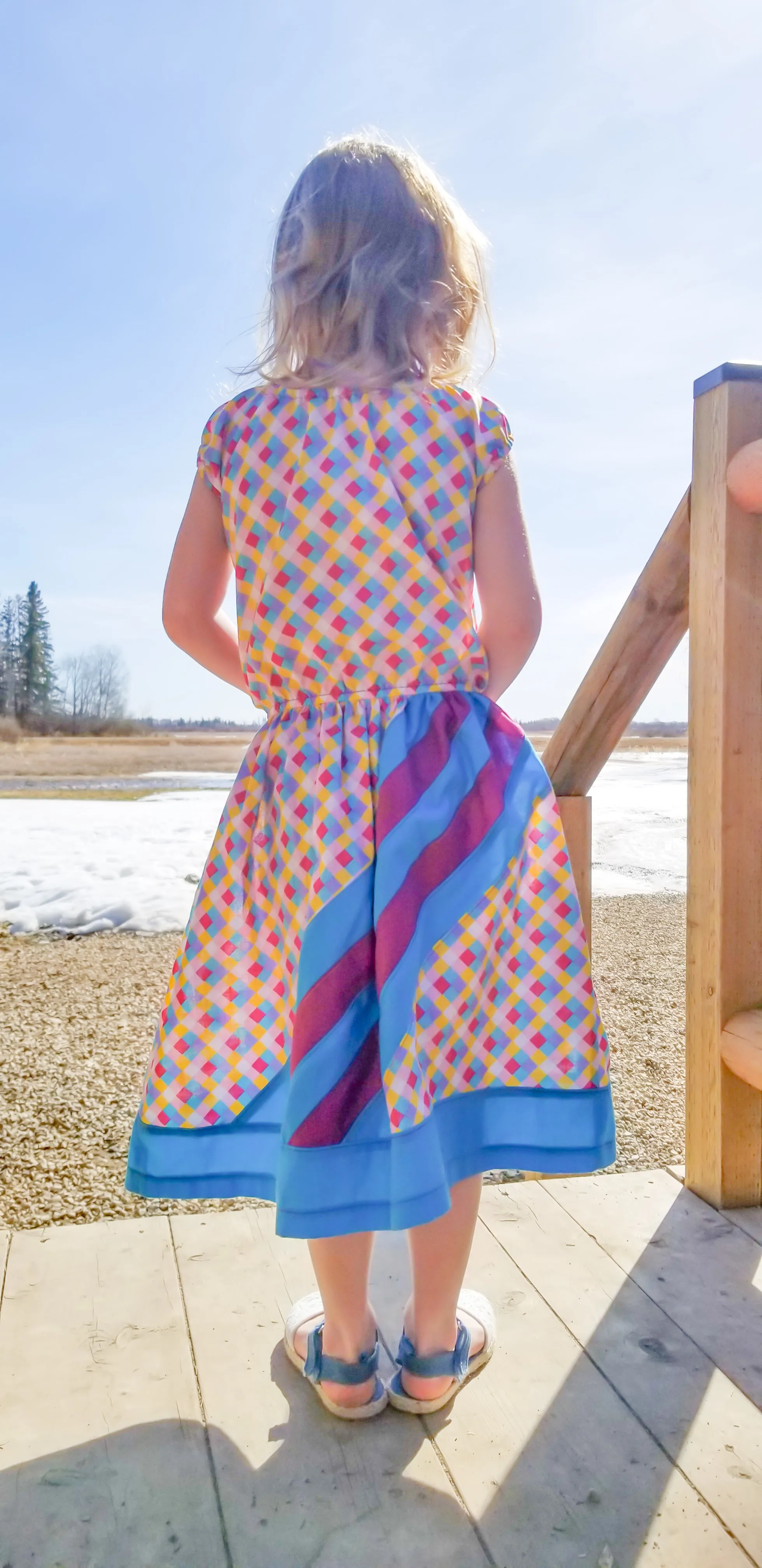 Abby's Rainbow River - Abby's Rainbow Skirt   Abby's River Blouse Bundle