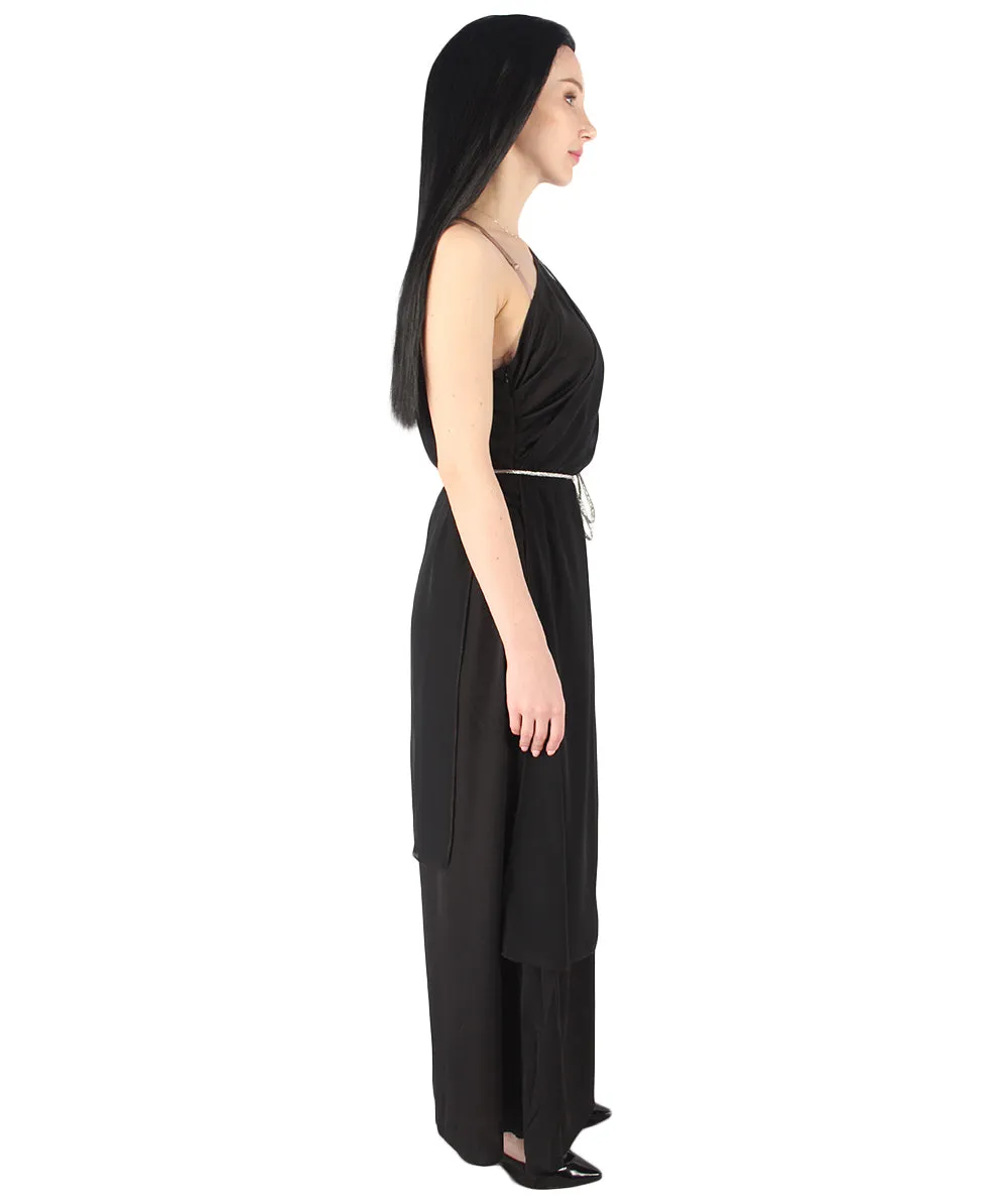 Adult Women's Dark Goddess Costume | Black Cosplay Costume