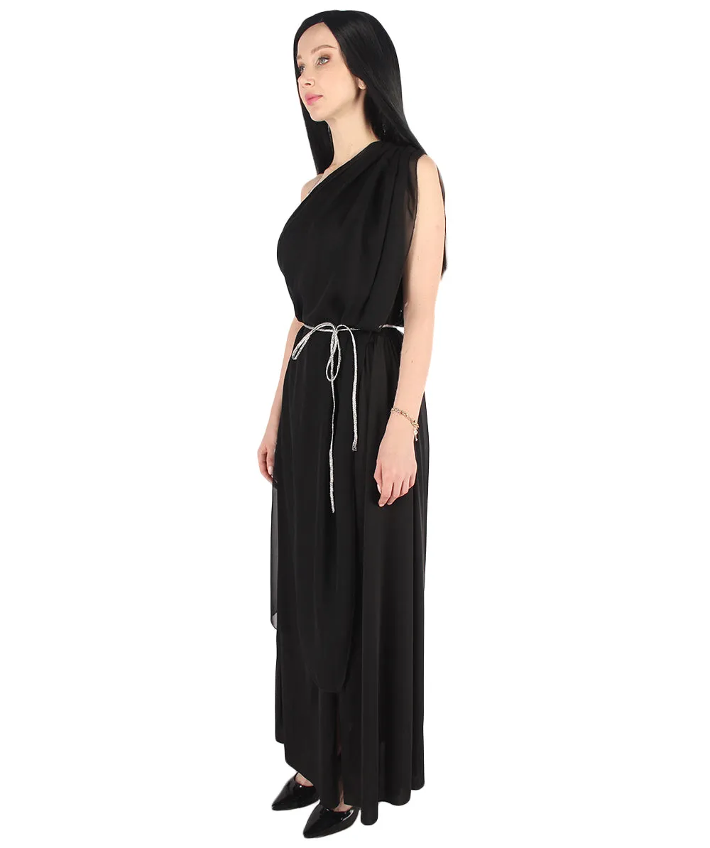 Adult Women's Dark Goddess Costume | Black Cosplay Costume