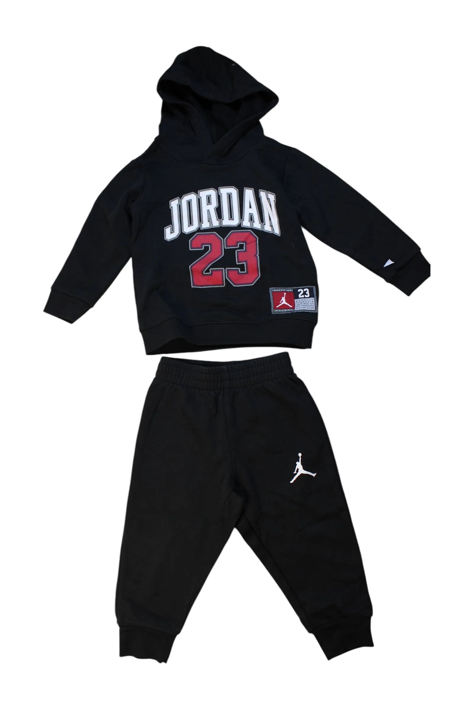 Air Jordan Hooded Sweatshirt And Pants Set Size 2T