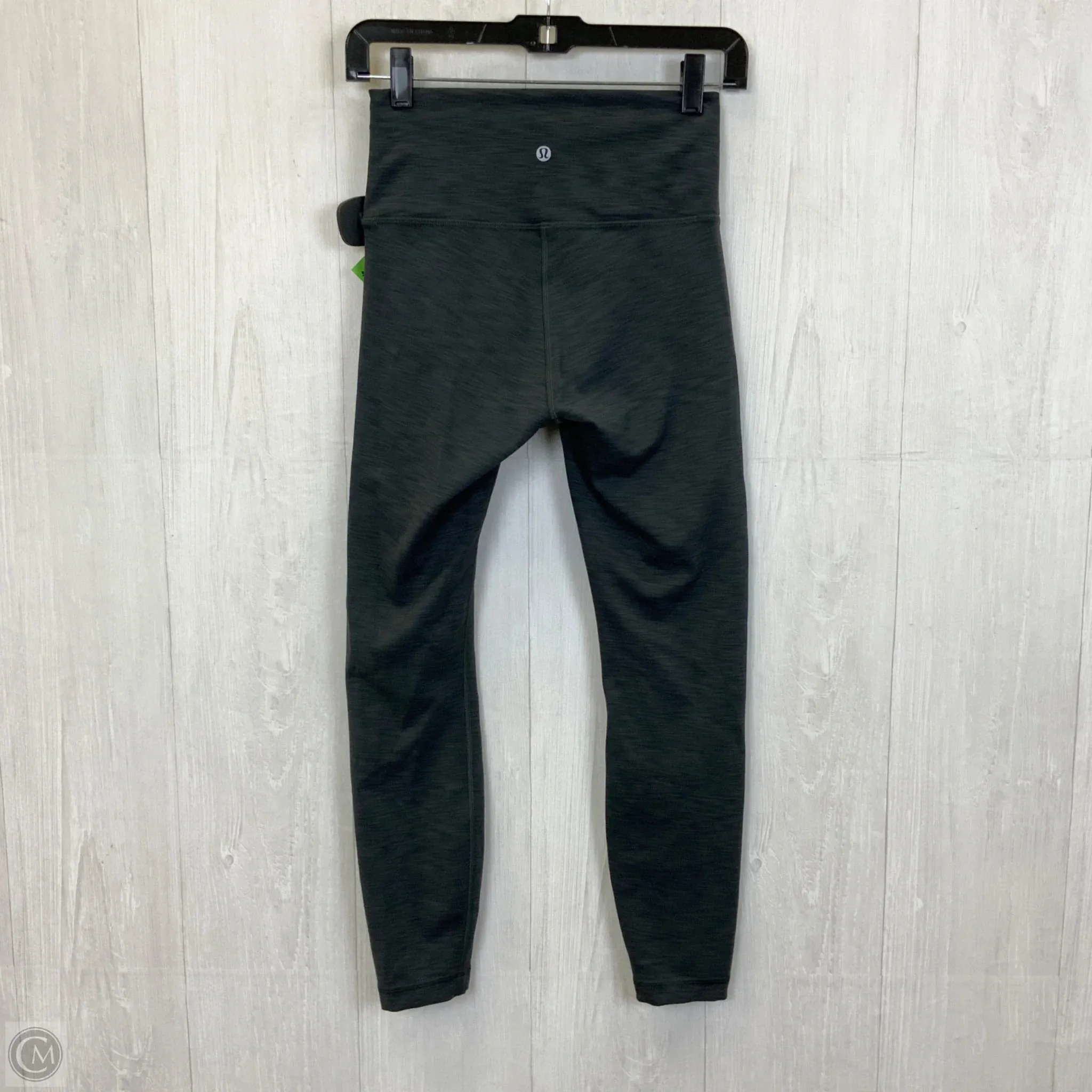 Athletic Leggings By Lululemon In Grey, Size: 8