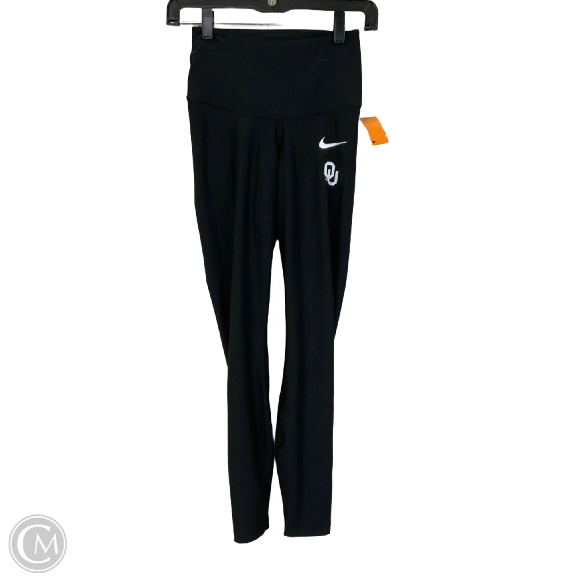 Athletic Leggings By Nike In Black & Red, Size: Xs