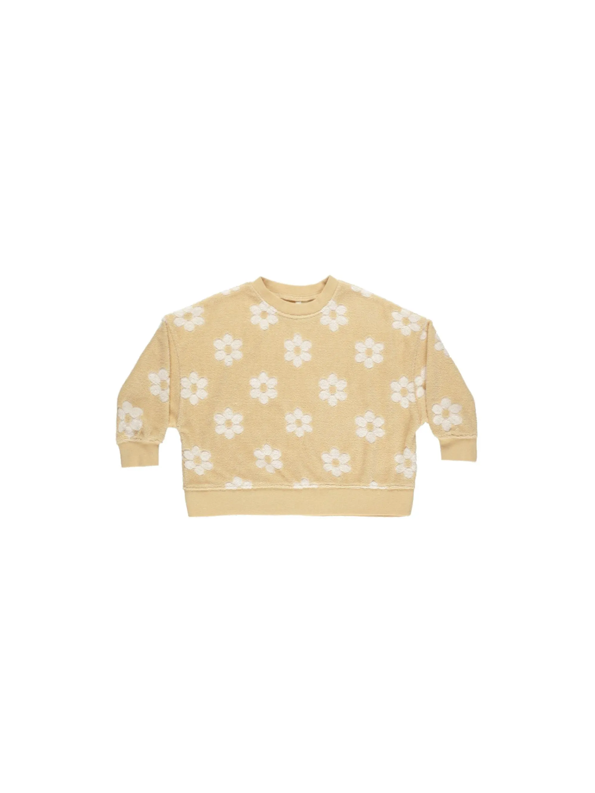Baby Girls Top | Boxy Pullover- Daisy | Rylee and Cru