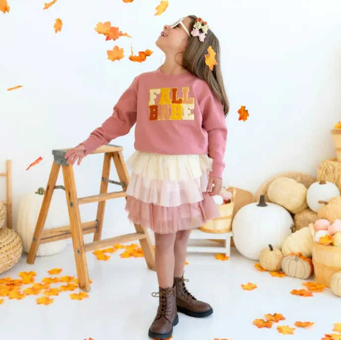 Boho Blush Petal Tutu
