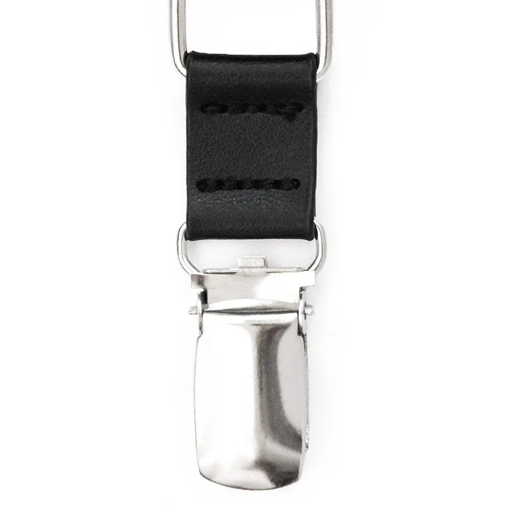 Boys' Cyan Skinny Suspenders