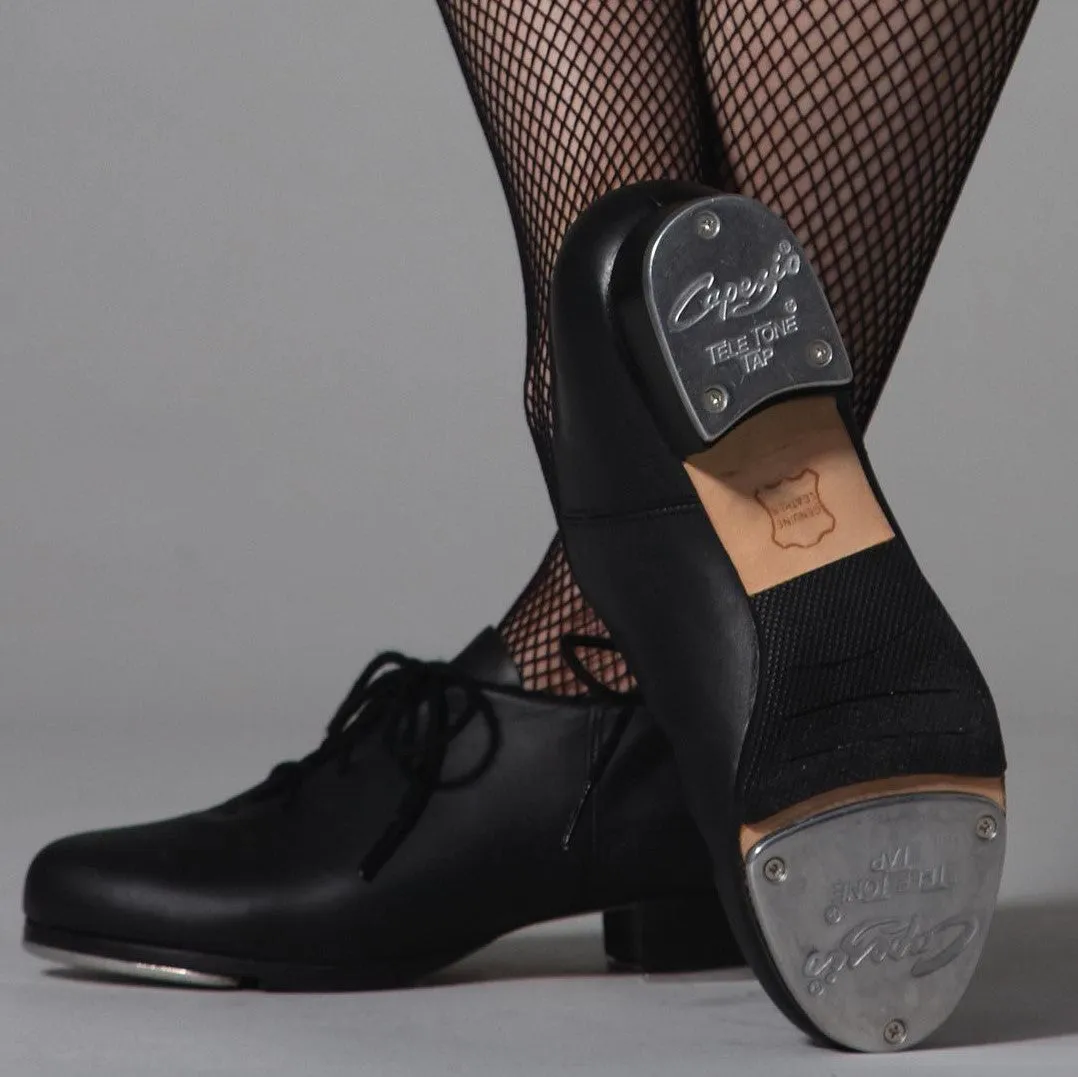 Capezio CG19C | Children Cadence Leather Tap Shoes | Black or Caramel