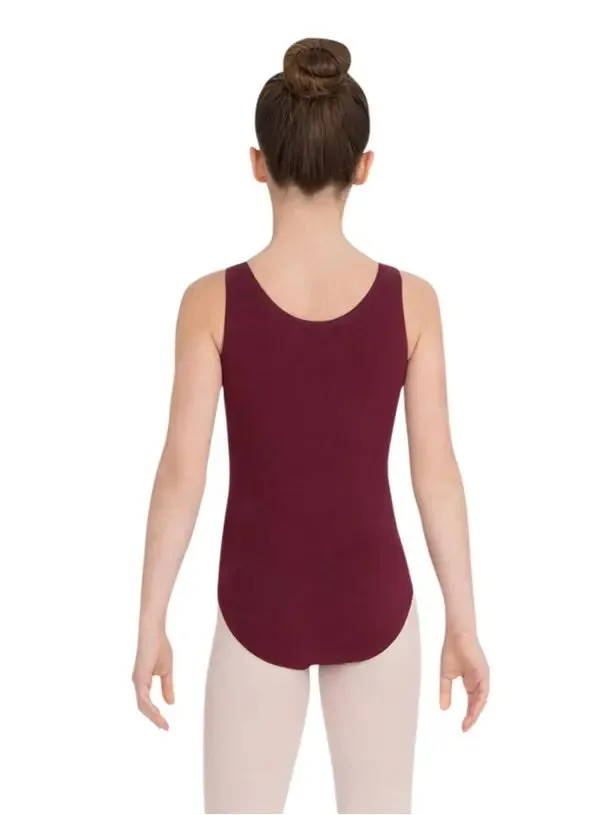 Capezio - High-Neck Tank Leotard - Child (CC201C) - Burgundy