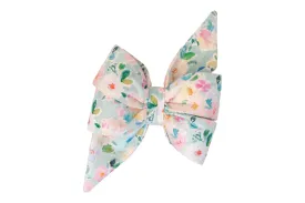 Cloudy Blooms Dog Belle Bow