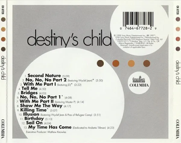 Destiny's Child - Destiny's Child (CD, Album, Enh) (M)