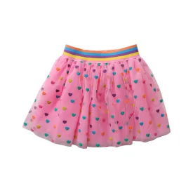 Dress Up Kit - Tutu - Pink Multicoloured Hearts