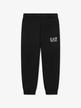 EA7 Emporio Armani Boys Logo Joggers in Black