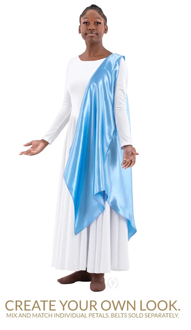 Eurotard - Rose of Sharon Satin Single Petal Overlay - Womens/Childrens (B1102c/B1102) - Assorted Colors