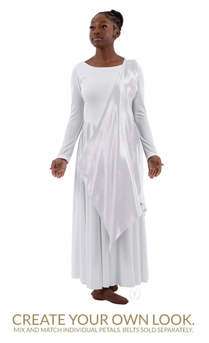 Eurotard - Rose of Sharon Satin Single Petal Overlay - Womens/Childrens (B1102c/B1102) - Assorted Colors