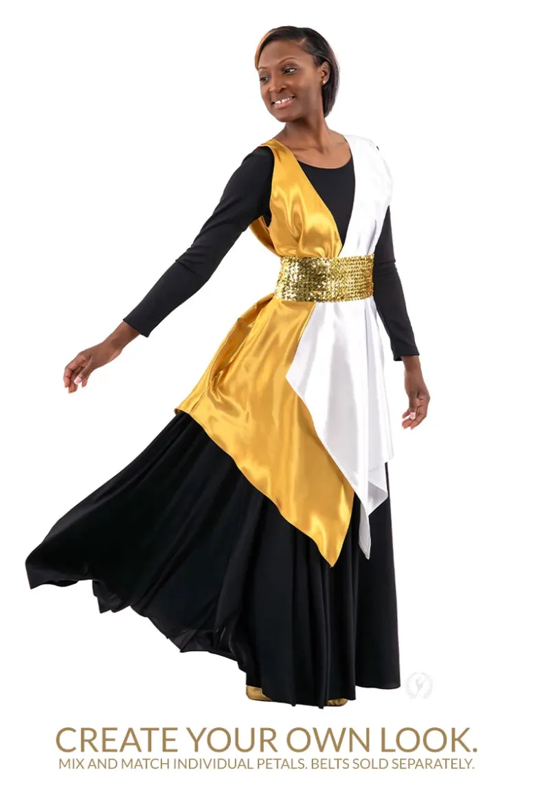 Eurotard - Rose of Sharon Satin Single Petal Overlay - Womens/Childrens (B1102c/B1102) - Assorted Colors