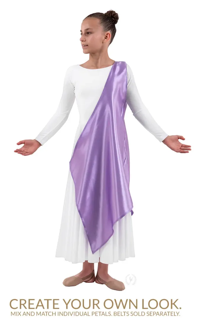 Eurotard - Rose of Sharon Satin Single Petal Overlay - Womens/Childrens (B1102c/B1102) - Assorted Colors