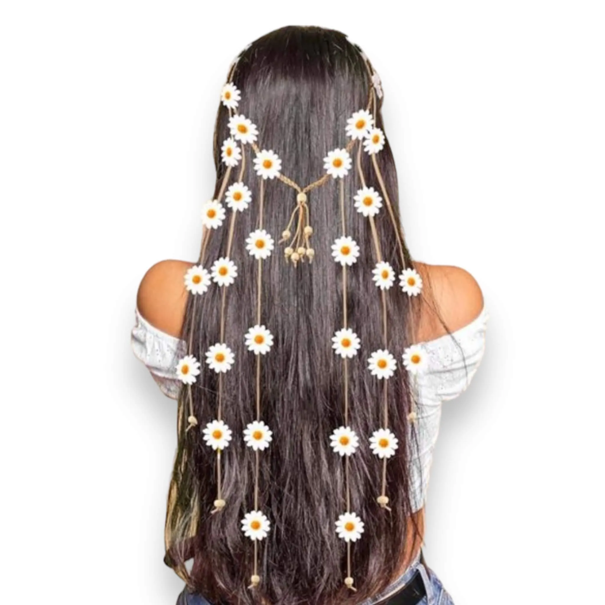 Flower Child Sunflower Crown Headband