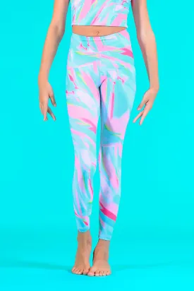 High Waisted Performance Legging - Malibu