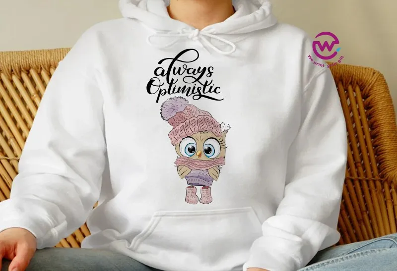 Kids hoodie-Cute Owl