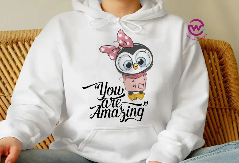 Kids hoodie-Cute Owl