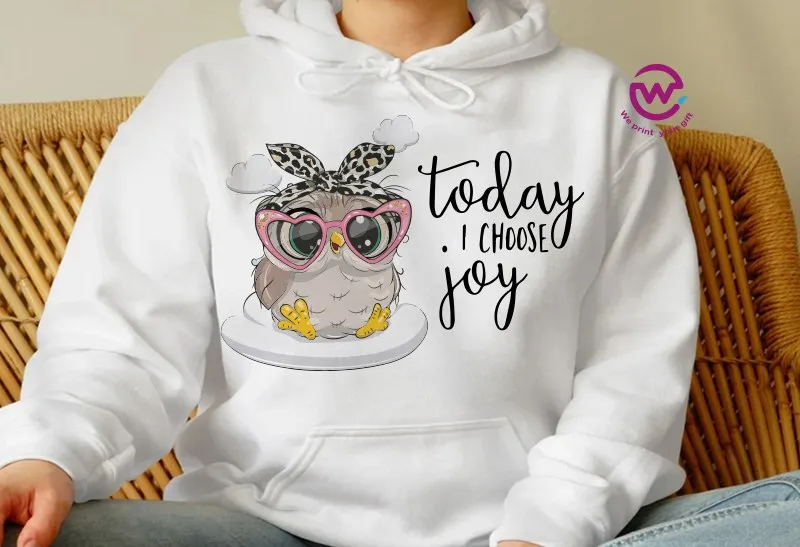 Kids hoodie-Cute Owl