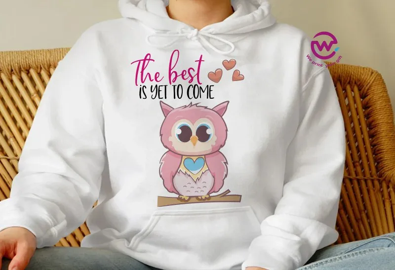 Kids hoodie-Cute Owl