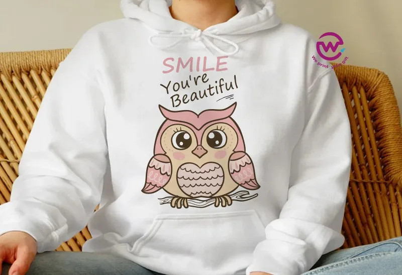 Kids hoodie-Cute Owl