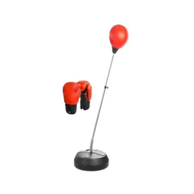 Kid'S Standing Boxing Gloves Punch Bag Set