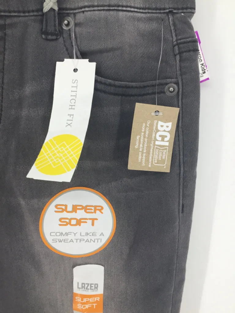 Lazer Child Size 8 Gray Solid Jeans - boys