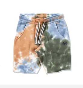 Munster Kids - Jerrys Track Shorts in Olive/Tan Dye Munster Kids - Jerrys Track Shorts in Olive/Tan Dye