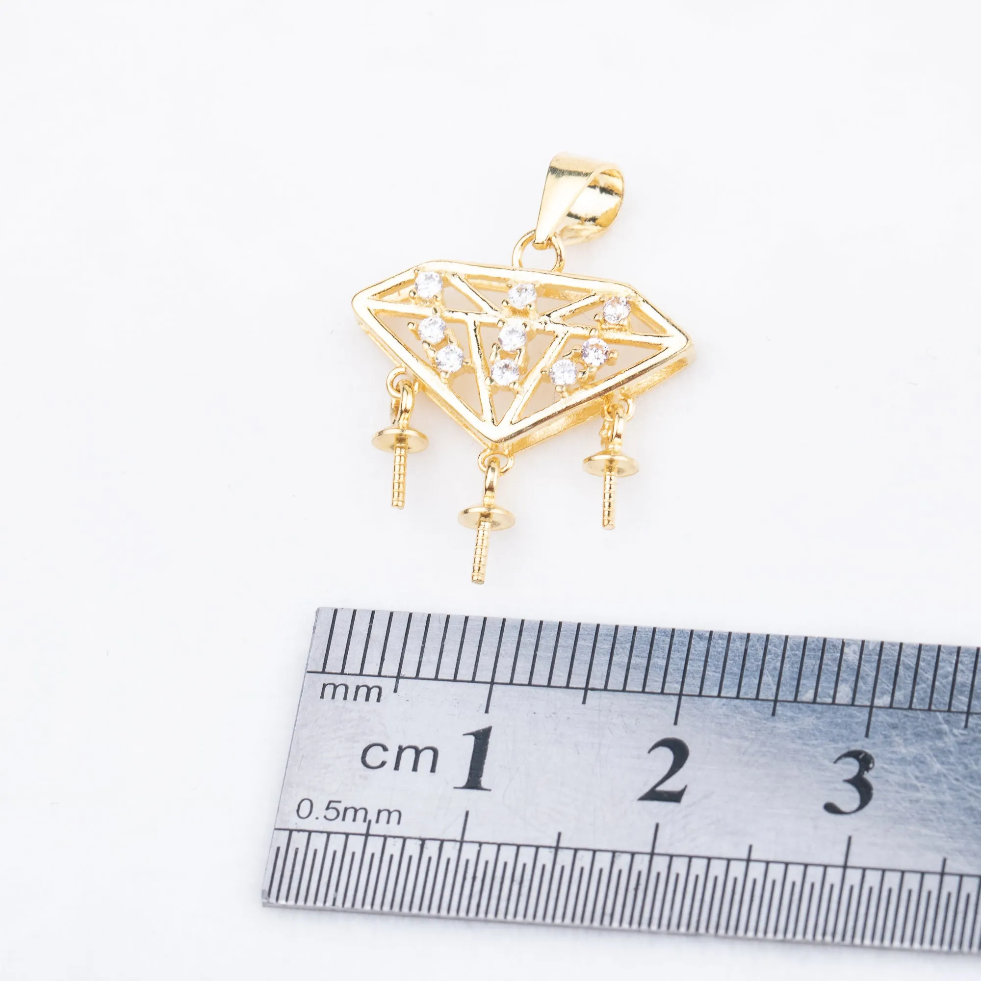 P010835 DIY 7-9mm Natural Freshwater pearl pendant accessory 925 sterling silver engagement jewelry necklace for women