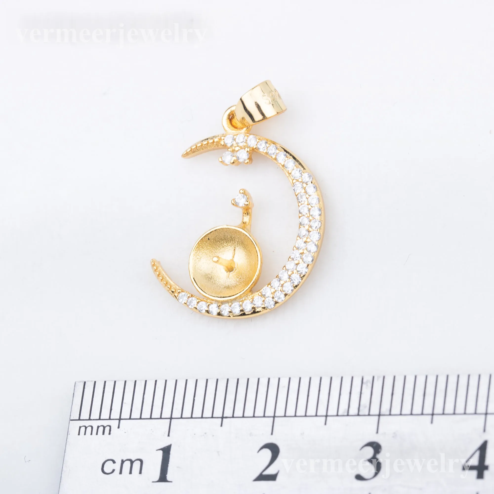 P010879 DIY 7-9mm Natural Freshwater pearl pendant accessory 925 sterling silver engagement jewelry necklace for women