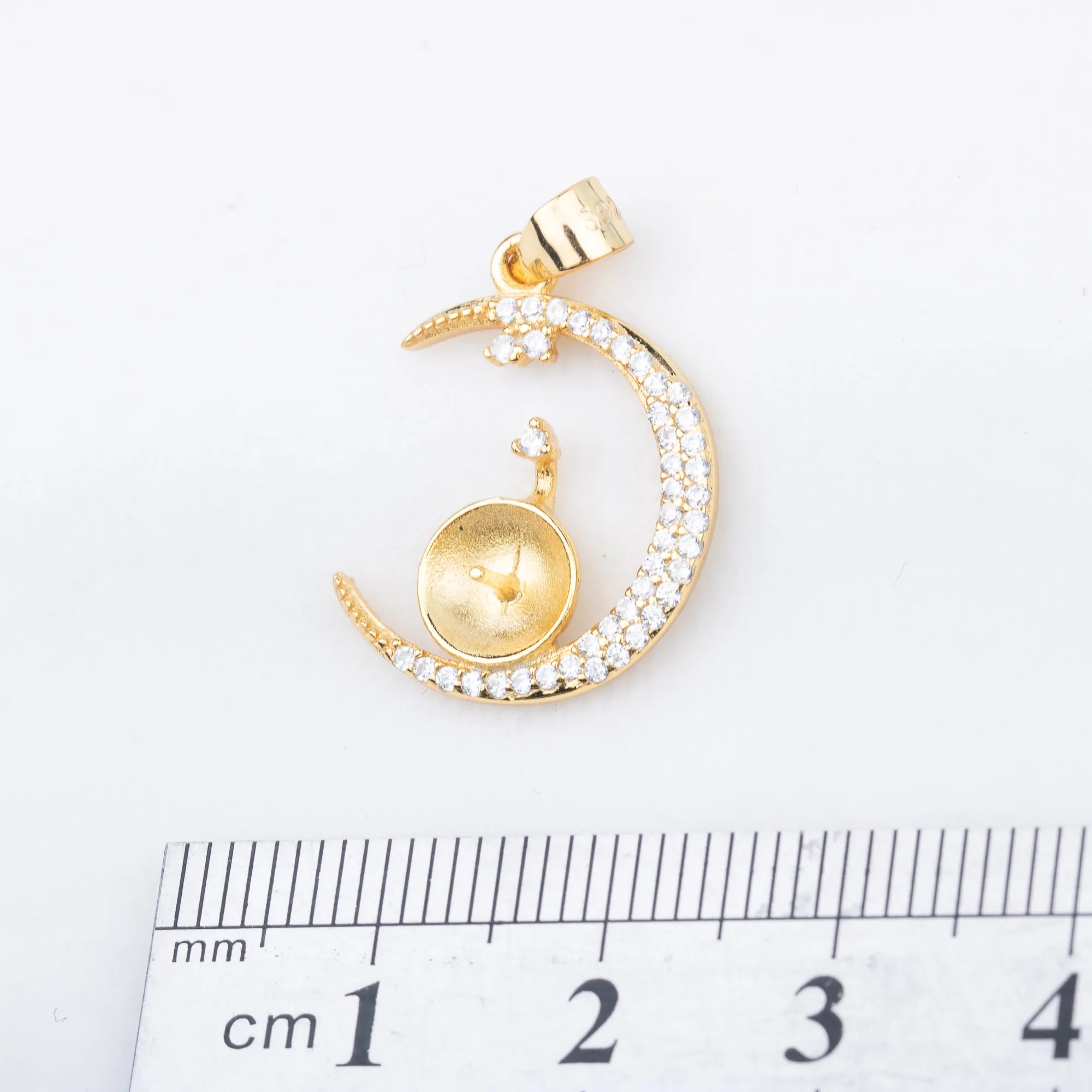 P010879 DIY 7-9mm Natural Freshwater pearl pendant accessory 925 sterling silver engagement jewelry necklace for women