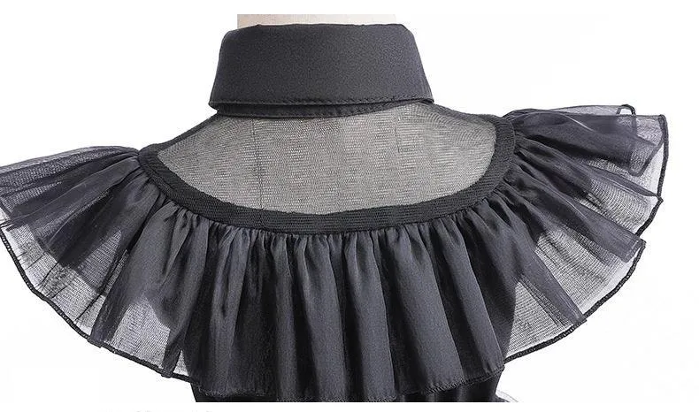 Princess Style Classic Collar Dress Elegant Vintage Kidswear Halloween stage performance cosplay costumes