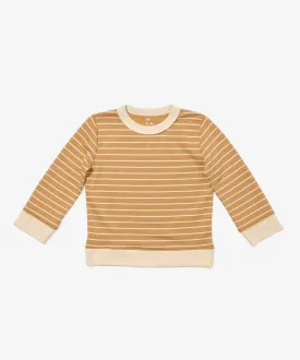 Remy Sweatshirt, Camel French Stripe