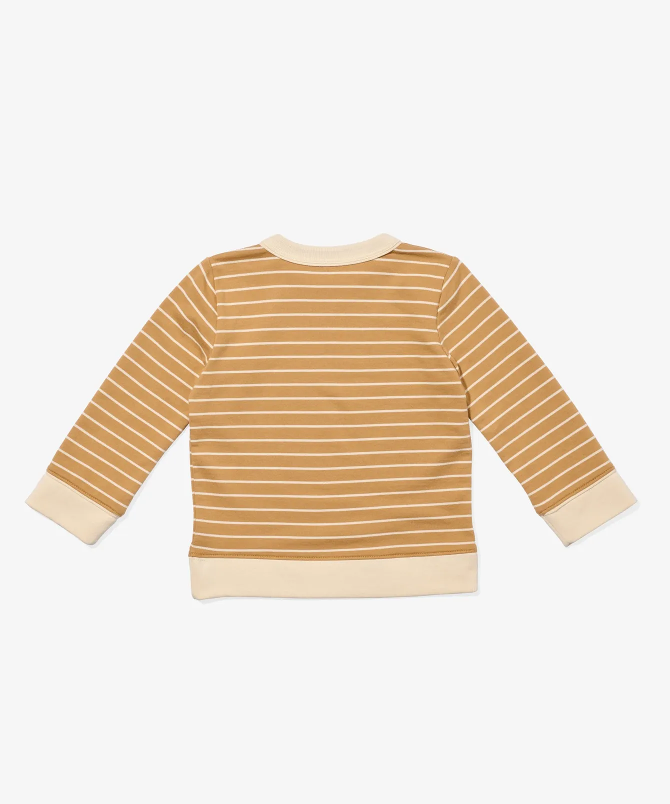 Remy Sweatshirt, Camel French Stripe