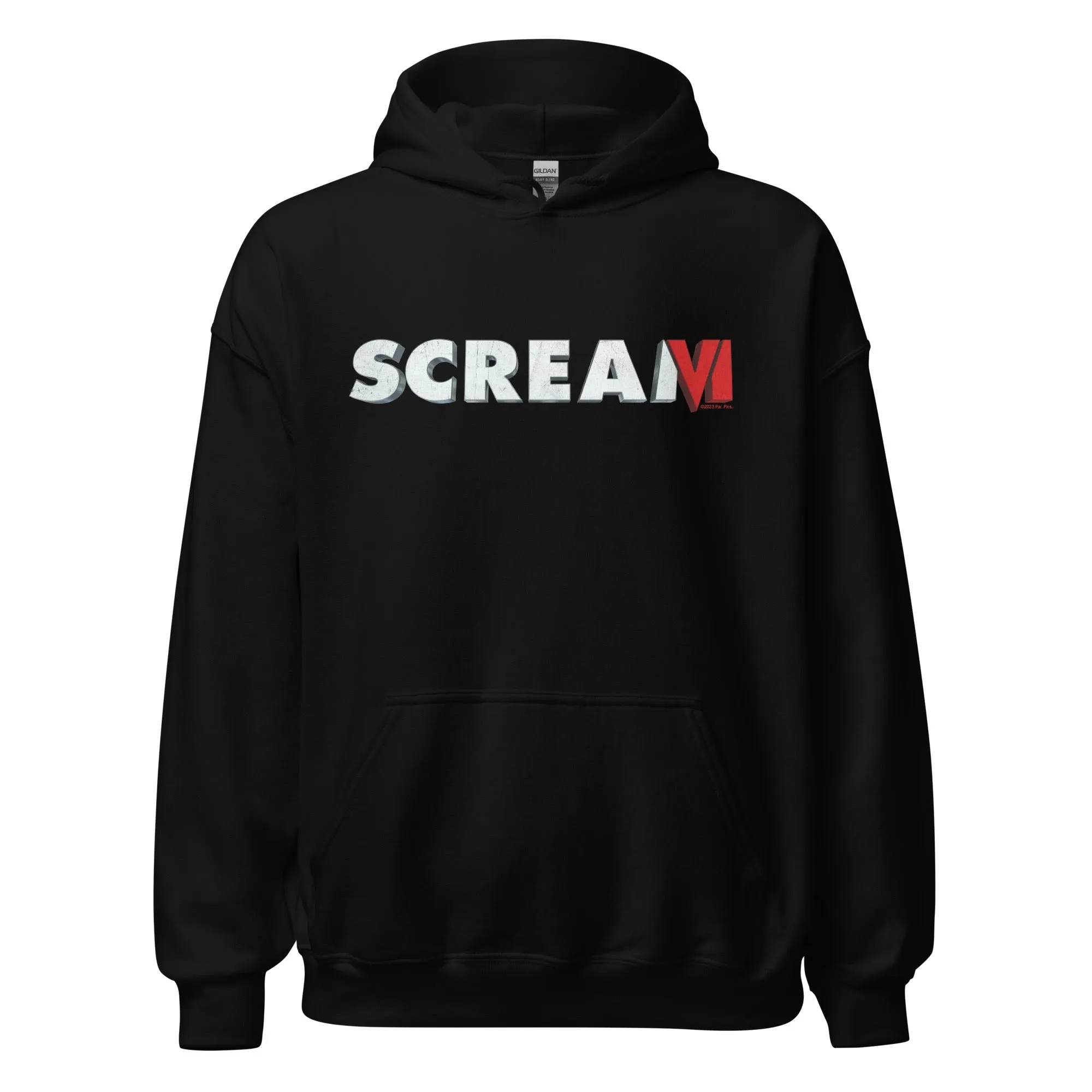 Scream VI Logo Adult Hooded Sweatshirt