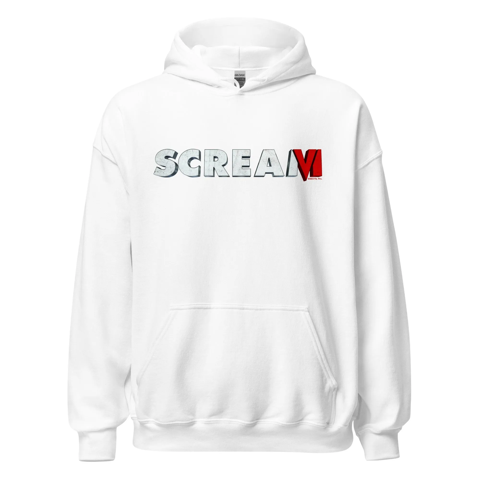 Scream VI Logo Adult Hooded Sweatshirt