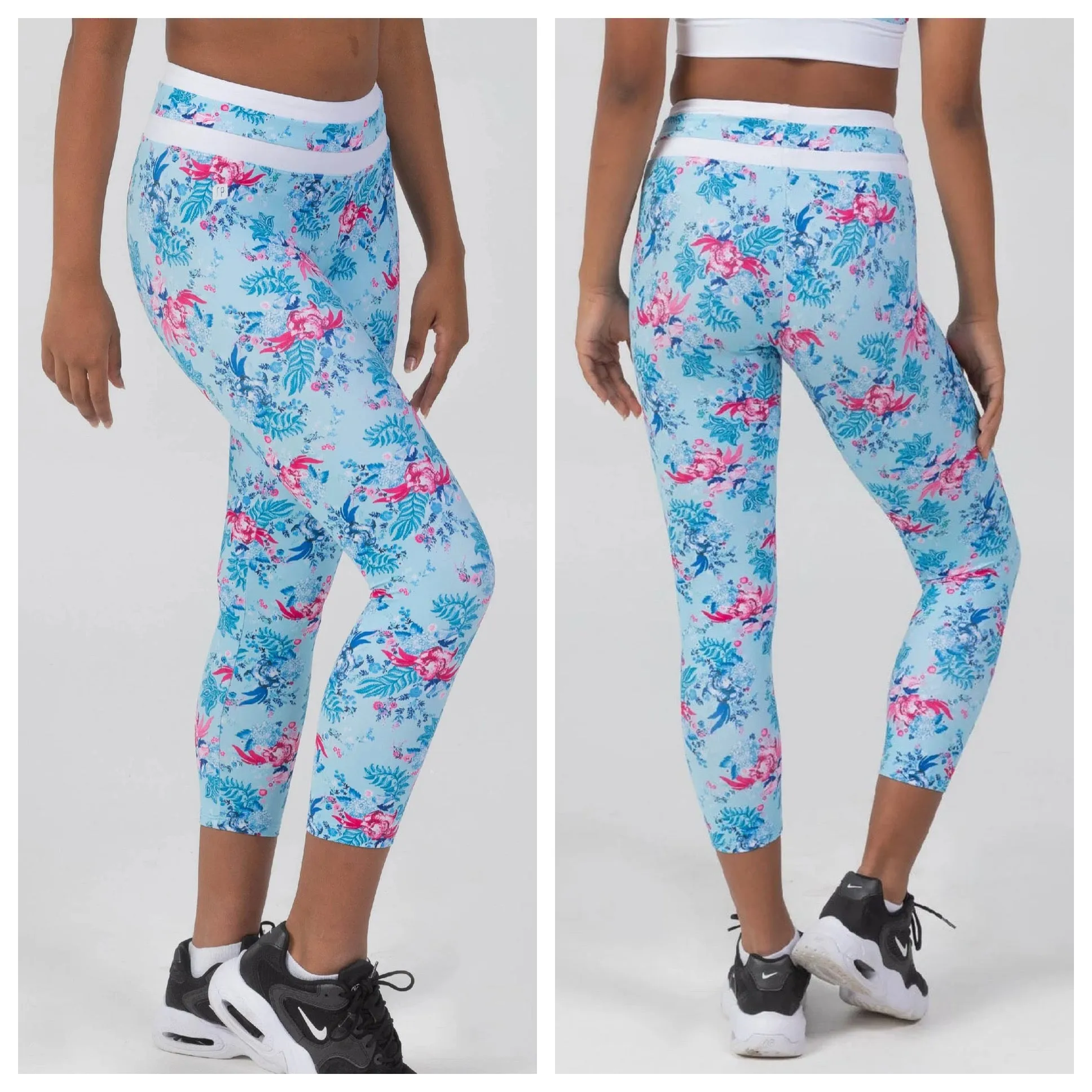 Sylvia P - Lucette 7/8 Tight - Child/Adult (21-11-GHY-019) - Blue FINAL SALE