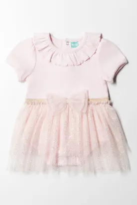 Tiered Dress Pink