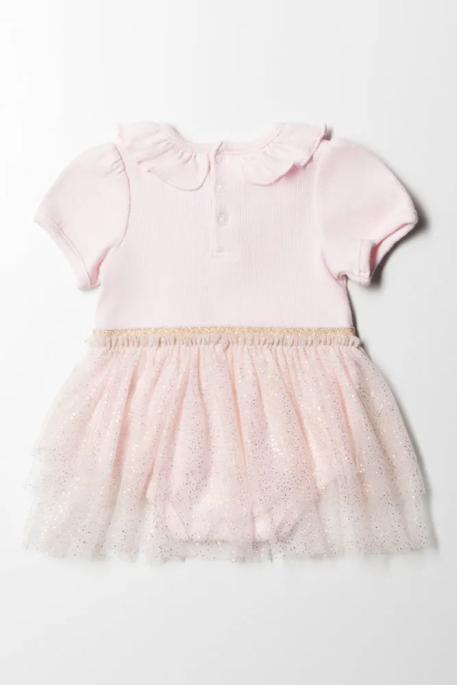 Tiered Dress Pink