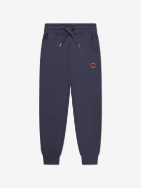Trussardi Kids Logo Joggers in Navy
