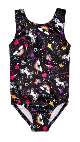 Unicorn Velvet Leotard LE107C