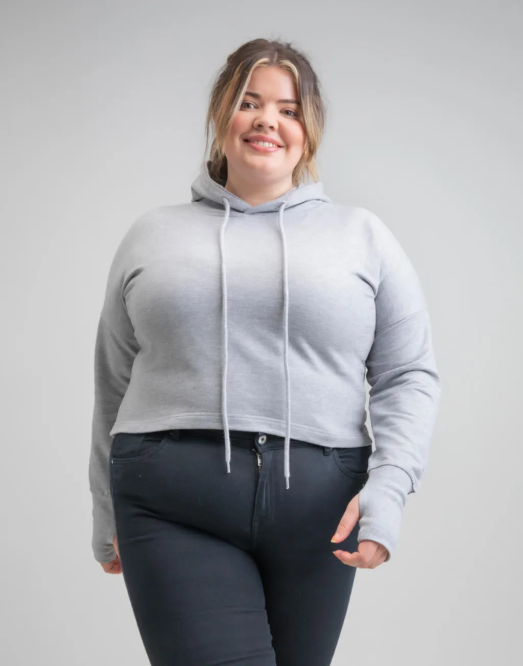 Women’s Cropped Hoodie - 300 gsm- 20848
