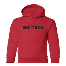 Youth Chicago Bulls 'See Red' Hooded Sweatshirt